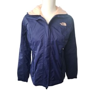 The North Face Dryvent Jacket Full Zip Size Medium in Violet Hidden Zip